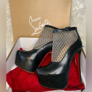 Christian Louboutin Relissima Booties 160 mm high platform size 8 - used